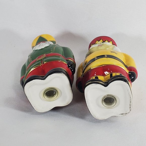 Nutcracker Salt & Pepper Shakers Set 5" holiday table Christmas kitchen decor - Picture 6 of 7